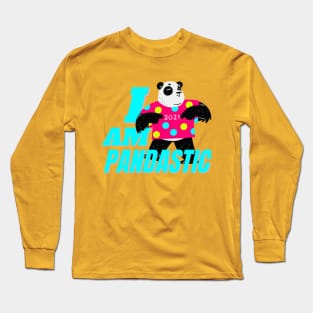 i am pandastic Long Sleeve T-Shirt